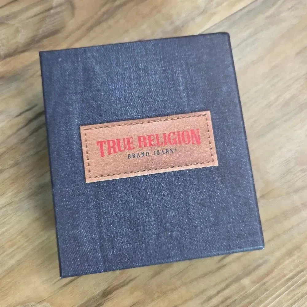 💬🔸️🅰️NIB True Religion Cuban Chain Unisex Bracelet